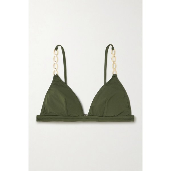 멜리사 오다바시 멕시코 장식 트라이앵글 비키니 탑 46376663163011792