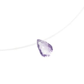 자수정 플로팅 목걸이, Amethyst Floating Necklace, 2월 February