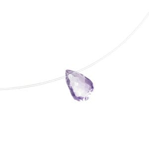 페르테 자수정 플로팅 목걸이, Amethyst Floating Necklace, 2월 February