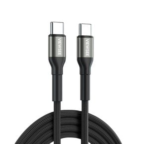 PD 60W 쉴드 고속 충전 케이블 2개 구성 아이폰 8핀 C타입