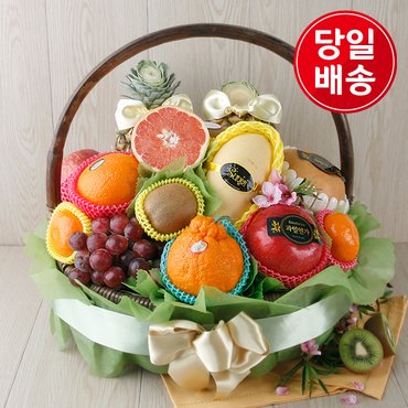 과일연가 [9/13 낮12시까지 주문시 명절전 배송][수도권 퀵배송][과일선물세트] 꽃향기 과일바구니(수도권 당일/전국 익일)(토,일 휴무)