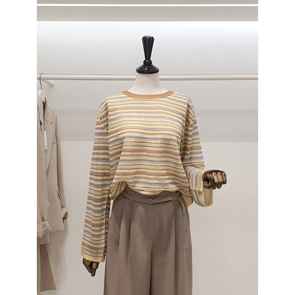 [파주점] 쥬크 주크 S/S 루즈핏 단가라 니트 풀오버 V262KSK946