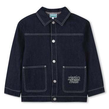 겐조키즈 주니어 14Age   KENZO GALAXY   겐조자수문양데님쟈켓  { Z256  F/W  Z256AFJ121}