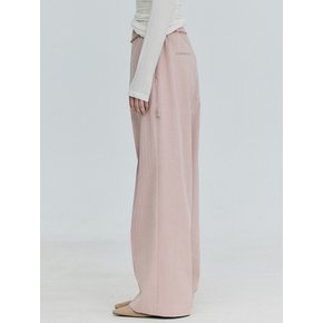 Color Banding Pants_Pink