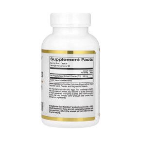CGN 꿀벌 프로폴리스 추출물 농축액 2X 500mg 90베지캡슐