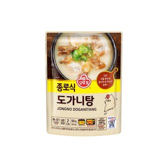  오뚜기 종로식 도가니탕 500g, 3개