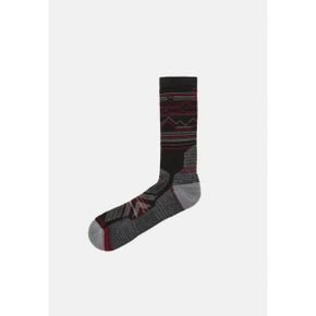 5062454 Smartwool HIKE LIGHT CUSHION MOUNTAIN RANGE CREW - Sports socks black