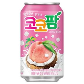 해태 코코팜 피치핑크복숭아 340ml x 24캔