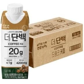 빙그레 더단백 드링크 커피 250ml x18팩