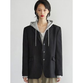 CLASSIC OVERSIZED JACKET BLACK