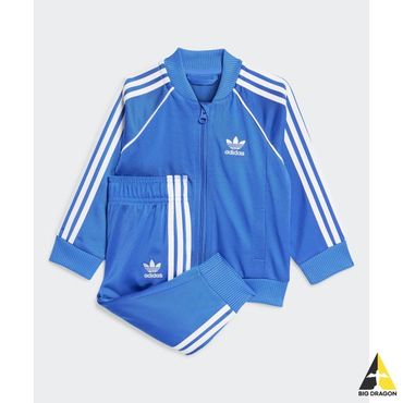 아디다스 adidas 아디다스 KIDS 슈퍼스타 트랙수트 인펀트 - 블루 IY4026