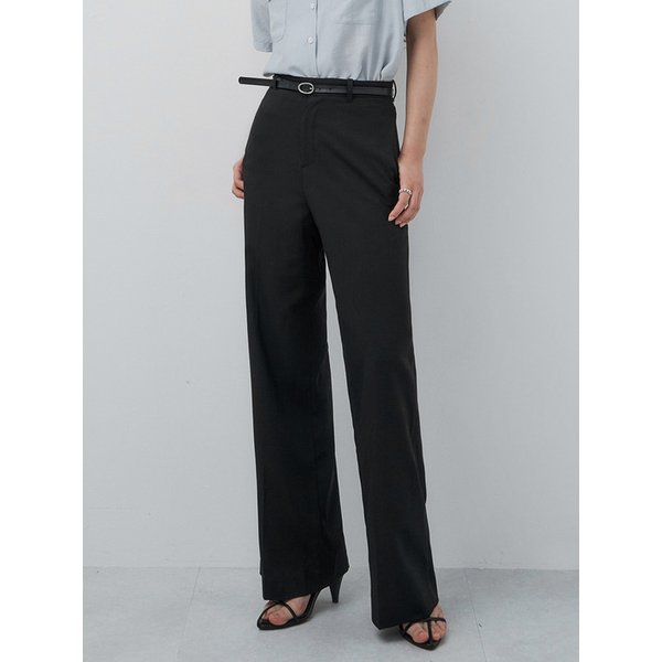 202508 SUMMER SLACKS - BLACK