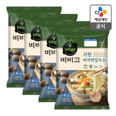 [본사배송] 비비고 시원바지락칼국수 642g X 4개