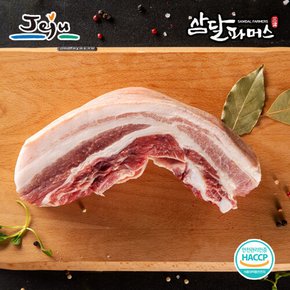 [삼달파머스]냉장 제주 흑돼지 오겹살 500g x2팩 /스킨포장