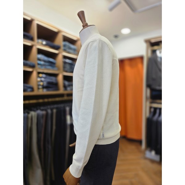 [여주점] 코오롱 브렌우드 남성 에센셜스 워셔블 라운드넥 스웨터 BRWAS26151IVX NYX BUL