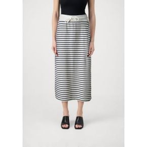 4753993 GAP JAPAN LOGO MIDI SKIRT - A-line skirt navy/white