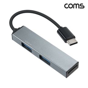 Coms USB 3.1 C타입 멀티 허브 3in1 USB 2.0