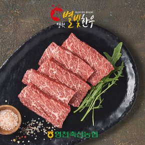 [영천축협]영천별빛한우 치마살500g / 1++등급(근내지방도8)