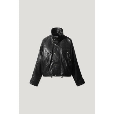 IRO 이로 여성 ADAHI Leather Jacket IOJLA23103BKX