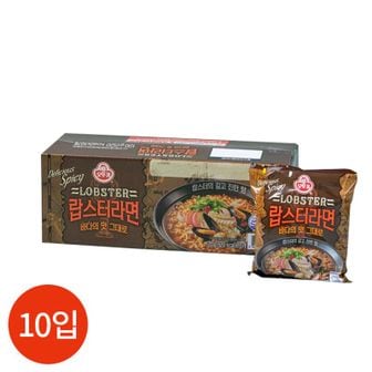 오뚜기 랍스터 라면 120g x 10입[33877993]