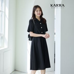 KARRA 미니멀크롭자켓+원피스_A4S1051