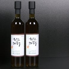 한산소곡주(오곡향) 500ml 약주 (생주 16도) 유리병 x 2개(SET)