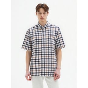 [25SS] [스테디셀러] 라이트 체크 스트레치 폴로티셔츠 (BEIGE) WGTS5B010I2