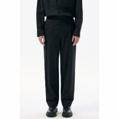 Black Relaxed Fit Creased Setup Pants_CWPAW24861BKX