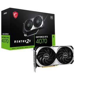 Faboni MSI RTX 4070 OC 12GB Ventus 2X Graphics Card - 912-V513-063