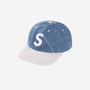 슈프림 투톤 S 로고 6-패널 워시드 데님 - 24SS Supreme 2-Tone S Logo 6-Panel Washed Denim -