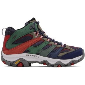 [머렐 1 TRL] 네이비 White Mountaineering 모압 3 스무스 GTX 부츠 241607M255000