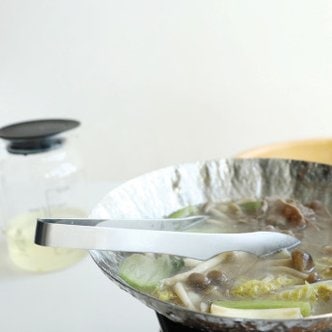심플리에키친 일본 특허 탄성좋은 야키니쿠 고기집게 요리집게 (소)