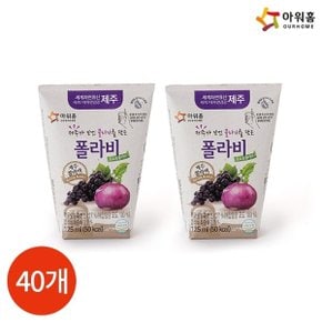 제주가 보낸 폴라비 음료 125ml x 40개