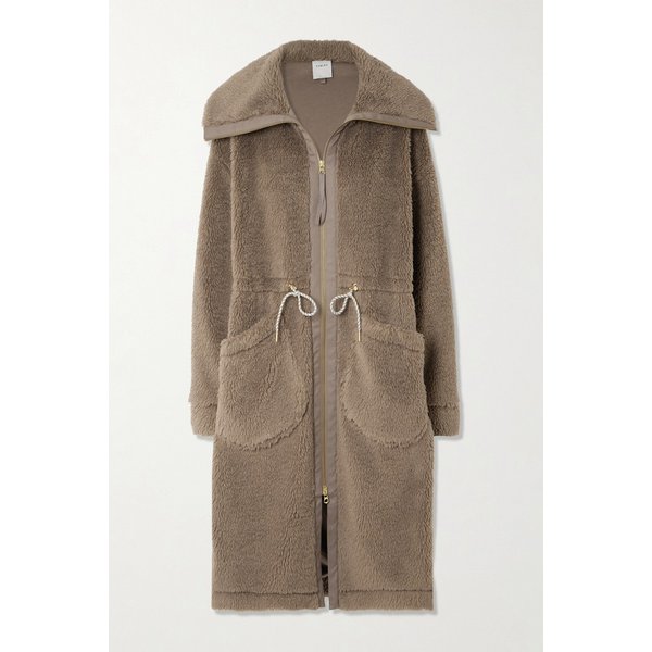 발리 로건 오버사이즈 플리스 코트 46376663162899211