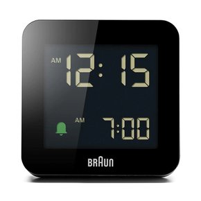 브라운 디지털탁상시계 BC09B 라이트.스누즈알람 BRAUN 정품