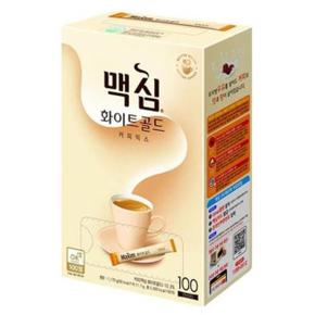 맥심 화이트골드 100T x 1개 + 키링2종_