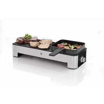 WMF 독일 WMF 전기그릴 KUCHENminis table grill for 2 electric with compact surface and variable