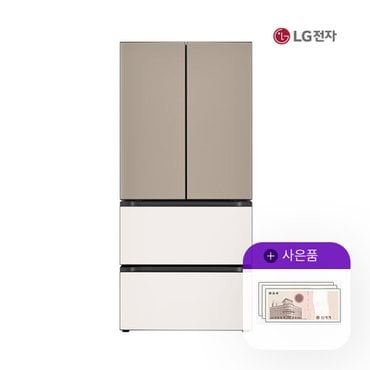 LG 오브제 김치톡톡 491L 브라운베이지 Z492GCB17ES 월90000원 5년약정