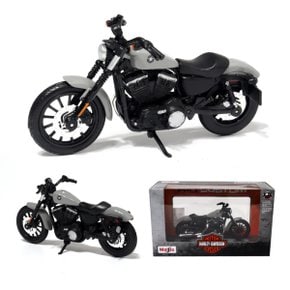 1:18 할리데이비슨 2022 Sportster Iron 883 그레이 오토바이모형