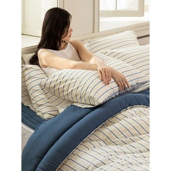 슬라운드 인네이처 핀포인트 부드러운 고밀도 순면 모달 사계절 차렵이불  (S/SS,Q,K/LK) 4종