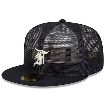 뉴에라 [해외] 825385 뉴에라 모자 MLB x Fear of God Mesh 59FIFTY Fitted Hat - Navy