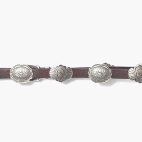 [RUST MOOD]러스트 무드 콘초스벨트/OLD CONCHOS LEATHER BELT BROWN/RUD2M80001A50