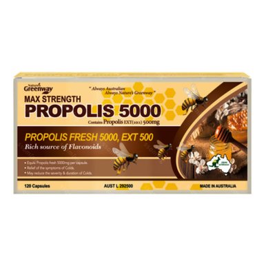 네이쳐스그린웨이 프로폴리스 Natures Greenway Propolis 5000mg 120캡슐