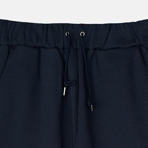 [정상가148,000원] [남녀공용] 코튼 드로스트링 팬츠 네이비