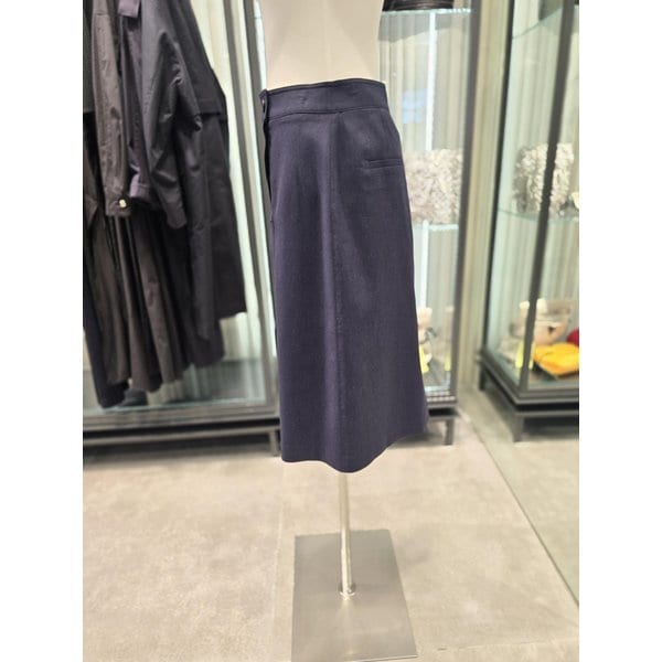 [부산점] [쥬크] 언발란스 슬릿 미디 스커트 (V262PSD935)