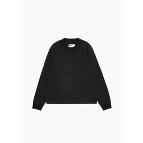 엠에이치엘 26SS Mock Neck T-Shirt, Black