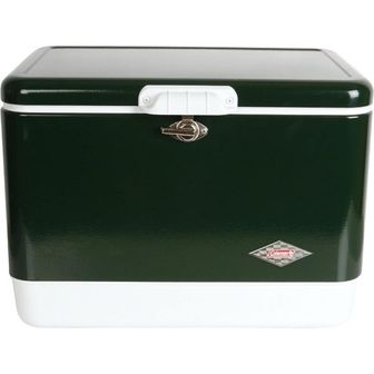  미국 콜맨 쿨러 캠핑용품 Coleman Cooler 스틸벨티드 Keeps Ice Up to 4 Days 54Quart for 캠핑