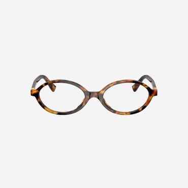  (W) 미우 미우 리가드 글라스 렌즈 라이트 하바나 아세테이트 (W) Miu Miu Regard Glasses Lens