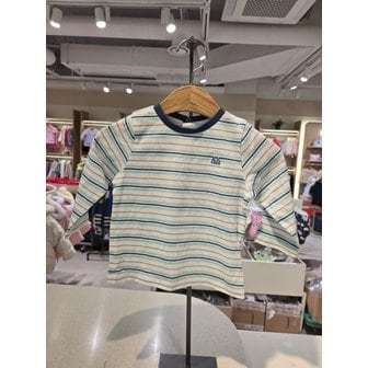 밍크뮤 [파주점] (BL)  멀티 스트라이프  티셔츠 3511433001