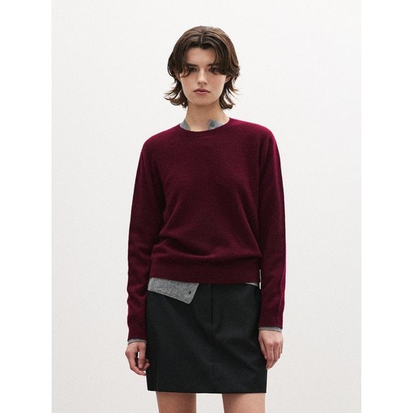 (우먼)캐시미어 100 홀가먼트 니트 - 14 COLOR